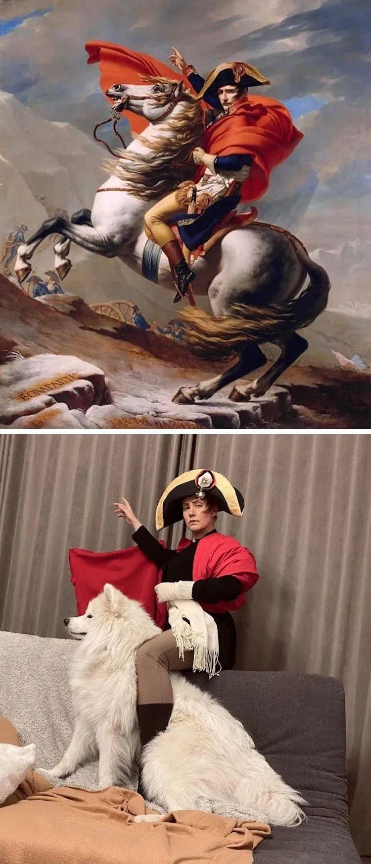 拿破仑搞笑图图片