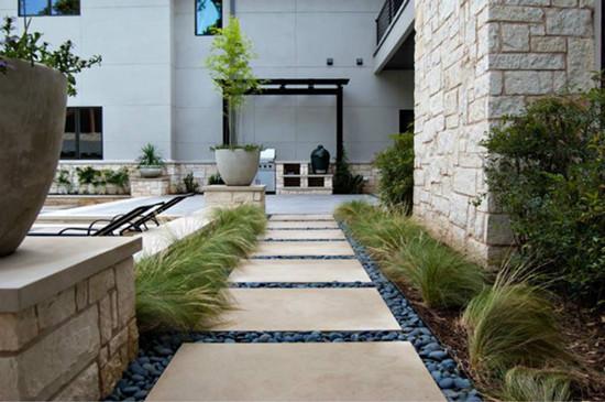 掌握庭院铺装这3个技巧,想不"出彩"都难!