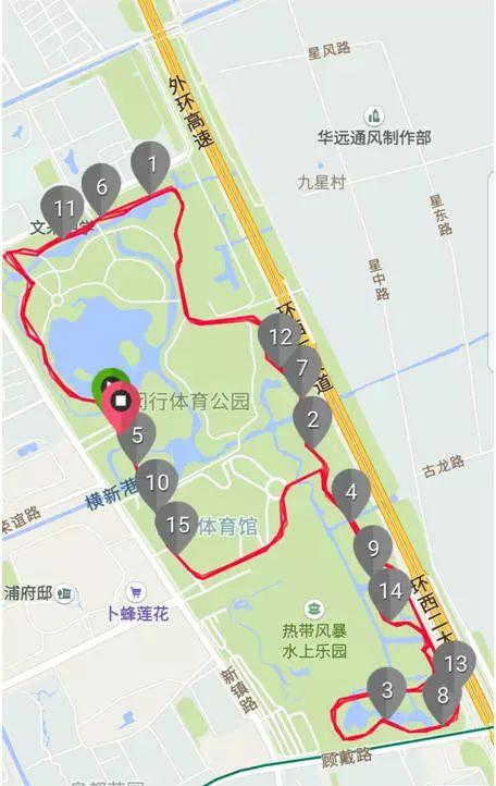 闵行体育公园地图图片图片