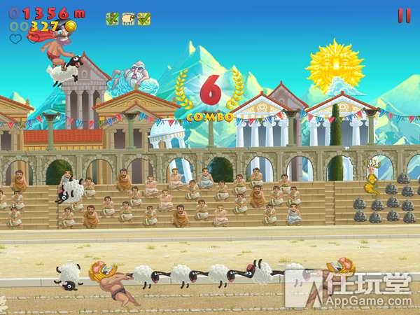 有谁知道iOS上有一个跑酷游戏的名字,就是一个