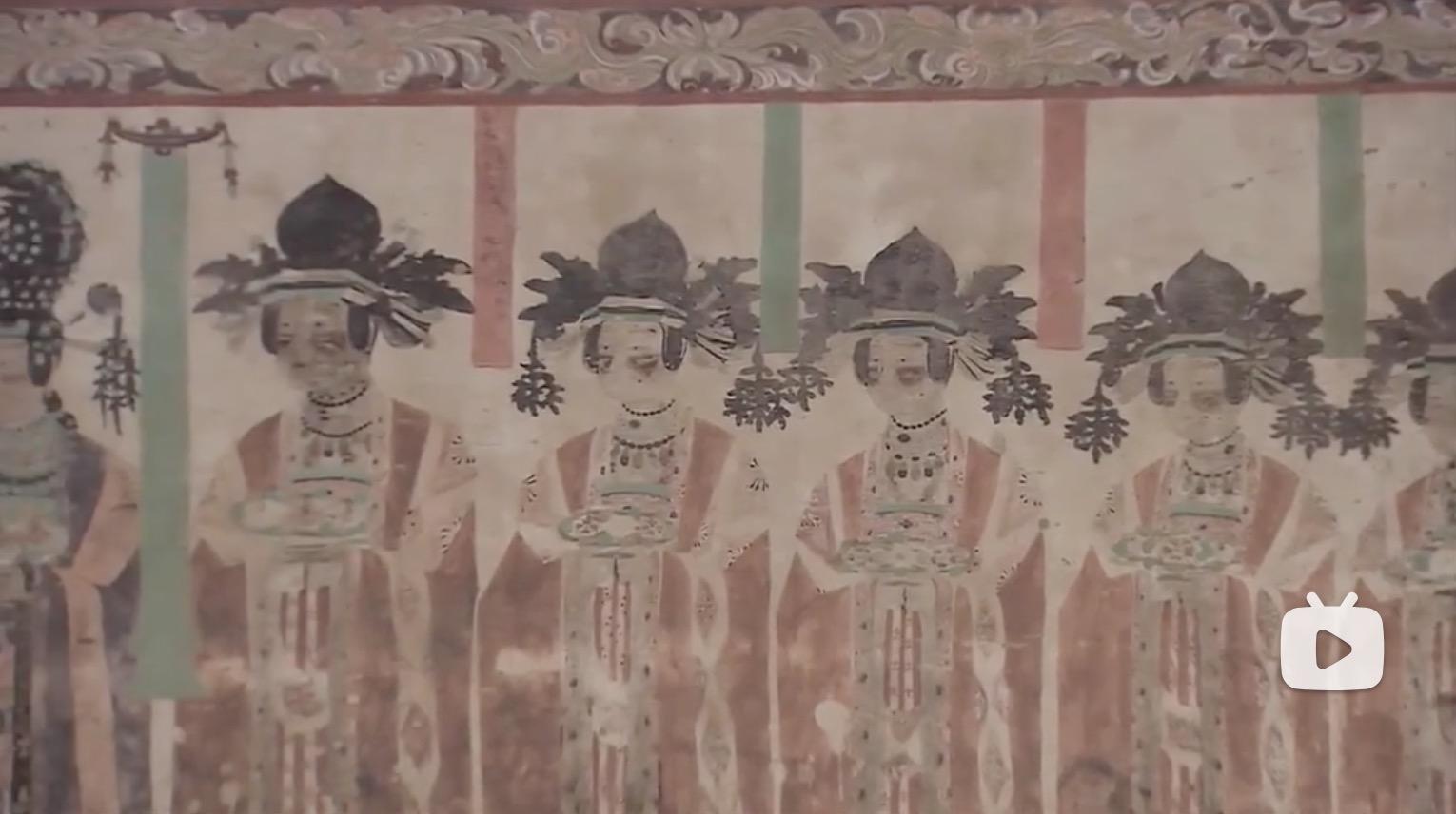 敦煌莫高窟61窟-五代-东壁女供养人 - 知乎