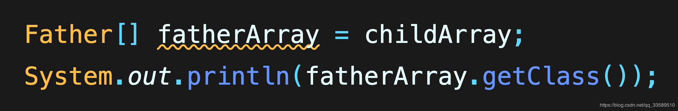 List转数组后的数组类型 List转数组后的数组类型