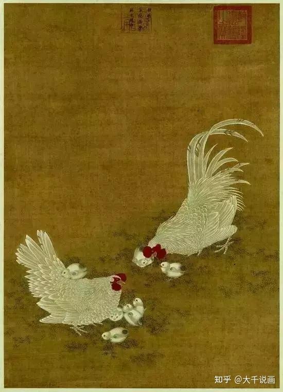 鸡鸡复鸡鸡|名家画鸡专场,一起来鉴赏吧 - 知乎