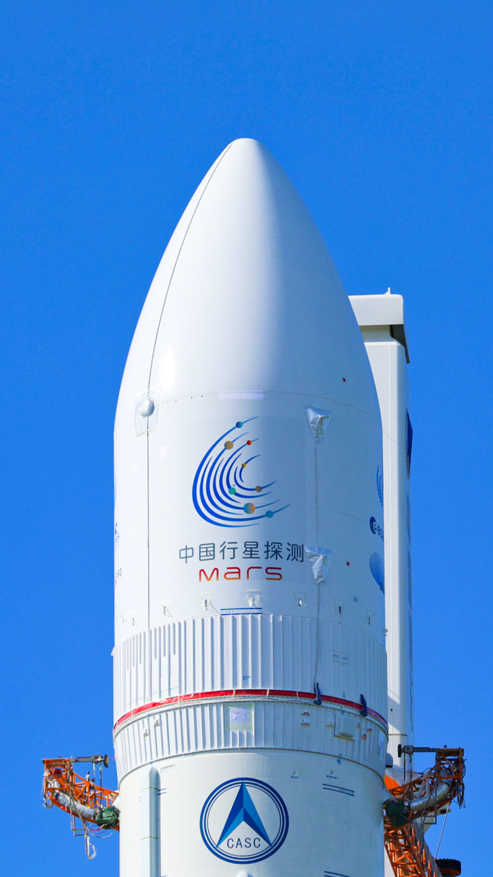 快讯航天中国火星探测就位长五遥四转运完成择机发射