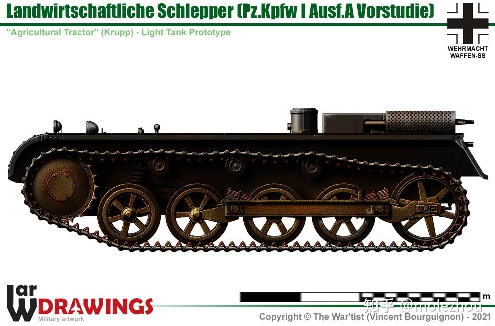 01 二战德国装甲车辆 - Panzerkampfwagen I Ausf.A (Sd.Kfz.101) - 诞生与设计 - 知乎