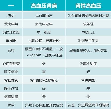 高血压肾病和肾性高血压是一回事吗?