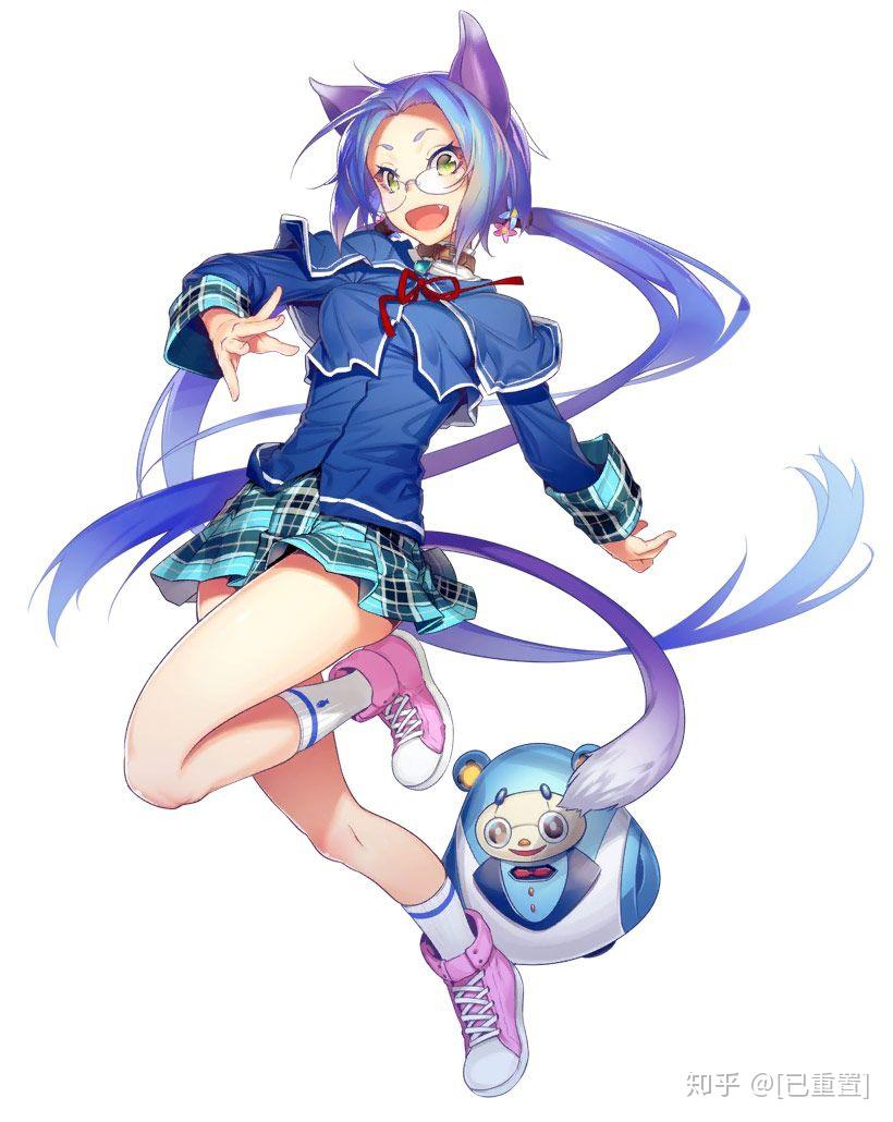 动漫游戏人物手绘人物插画原画设计