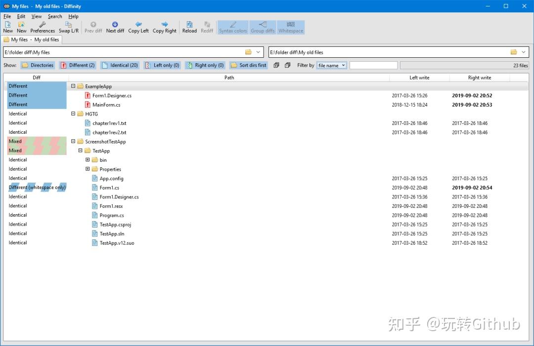 Windows Diff Gui Windows有什么类似diff的文本比较工具? - 知乎