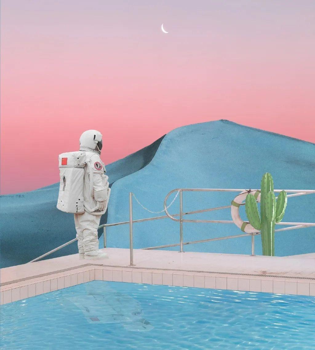 有没有这种宇航员头像呀?好喜欢? - 知乎