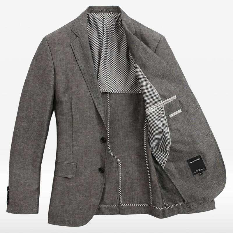 其特点主要是:防静电,缩水率小,质感柔软,吸湿排汗等,西装内通常会