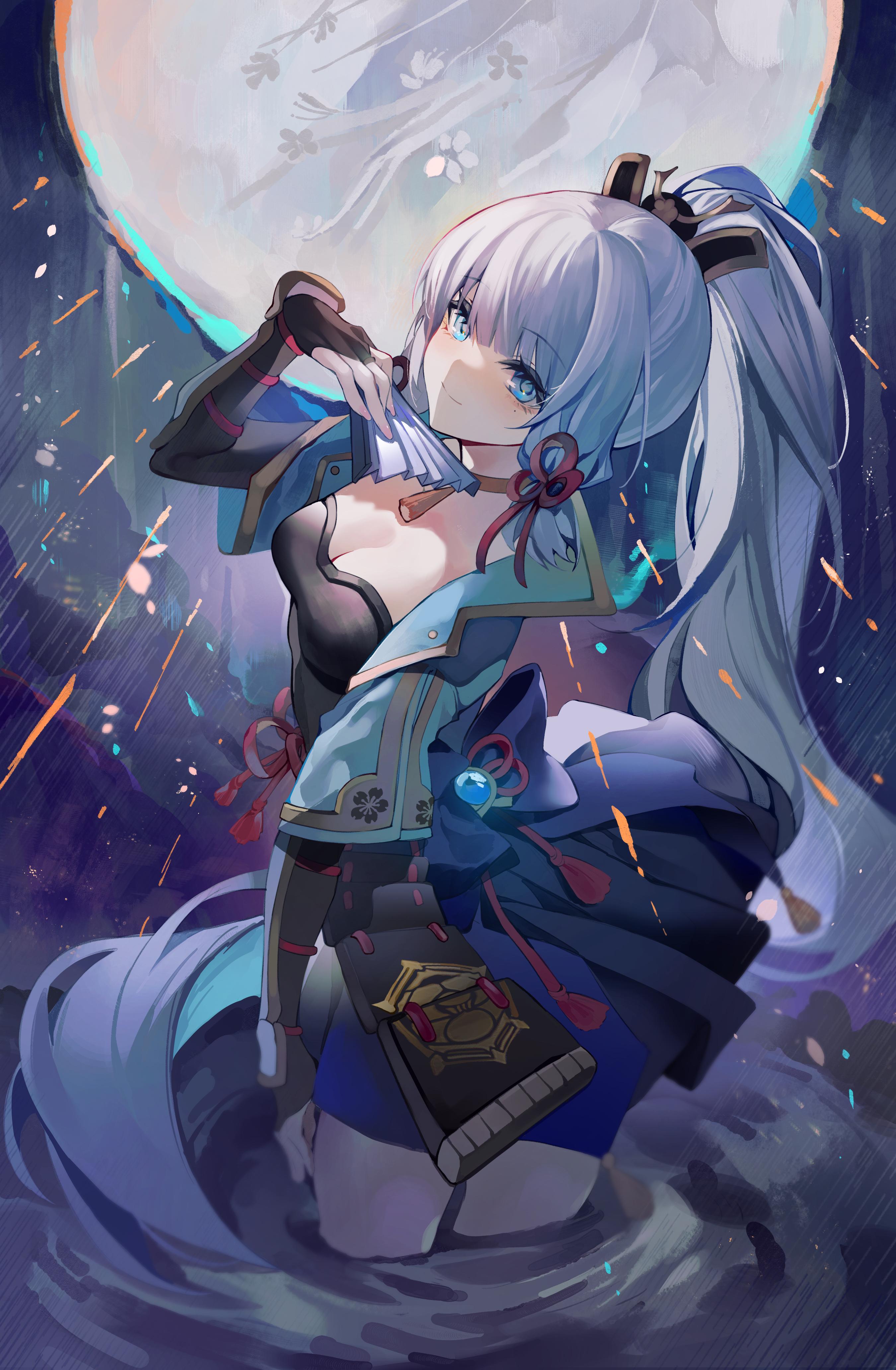 《原神》"神里绫华"同人壁纸原画游戏插画动漫超清美术绘画素材