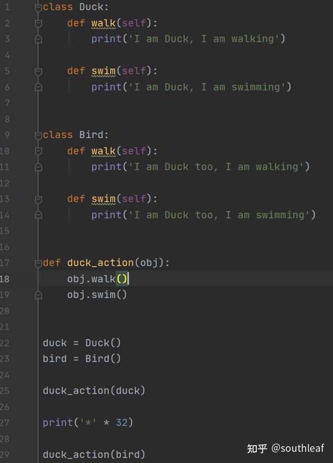 如何理解Python中的鸭子类型(duck typing)? - 知乎