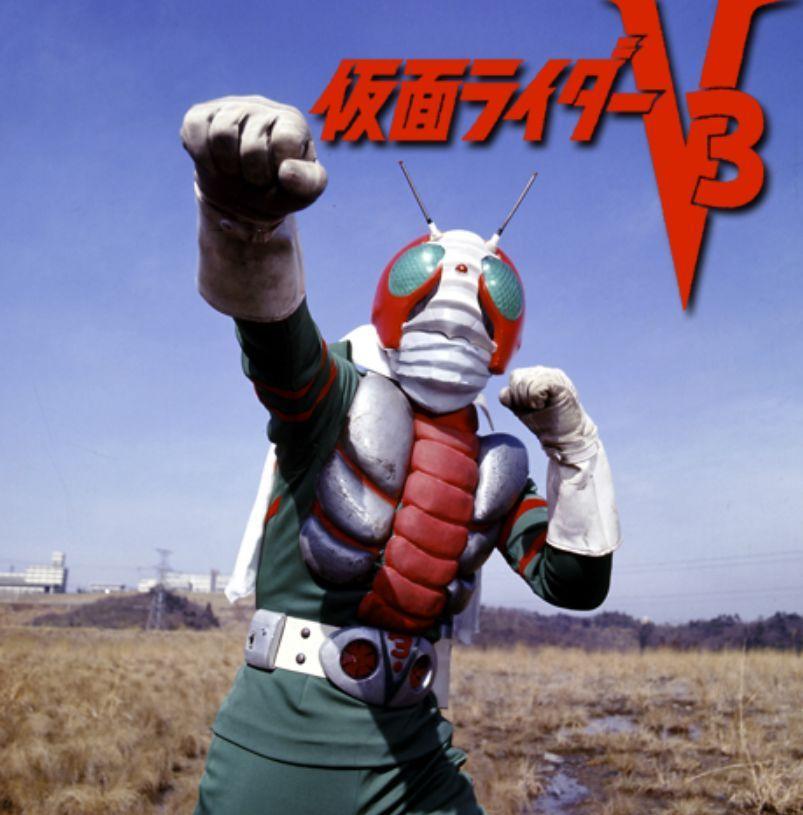 "蒙面超人v3"(其实就是假面骑士v3),爆龙战队,哥斯拉和加美拉等等特摄