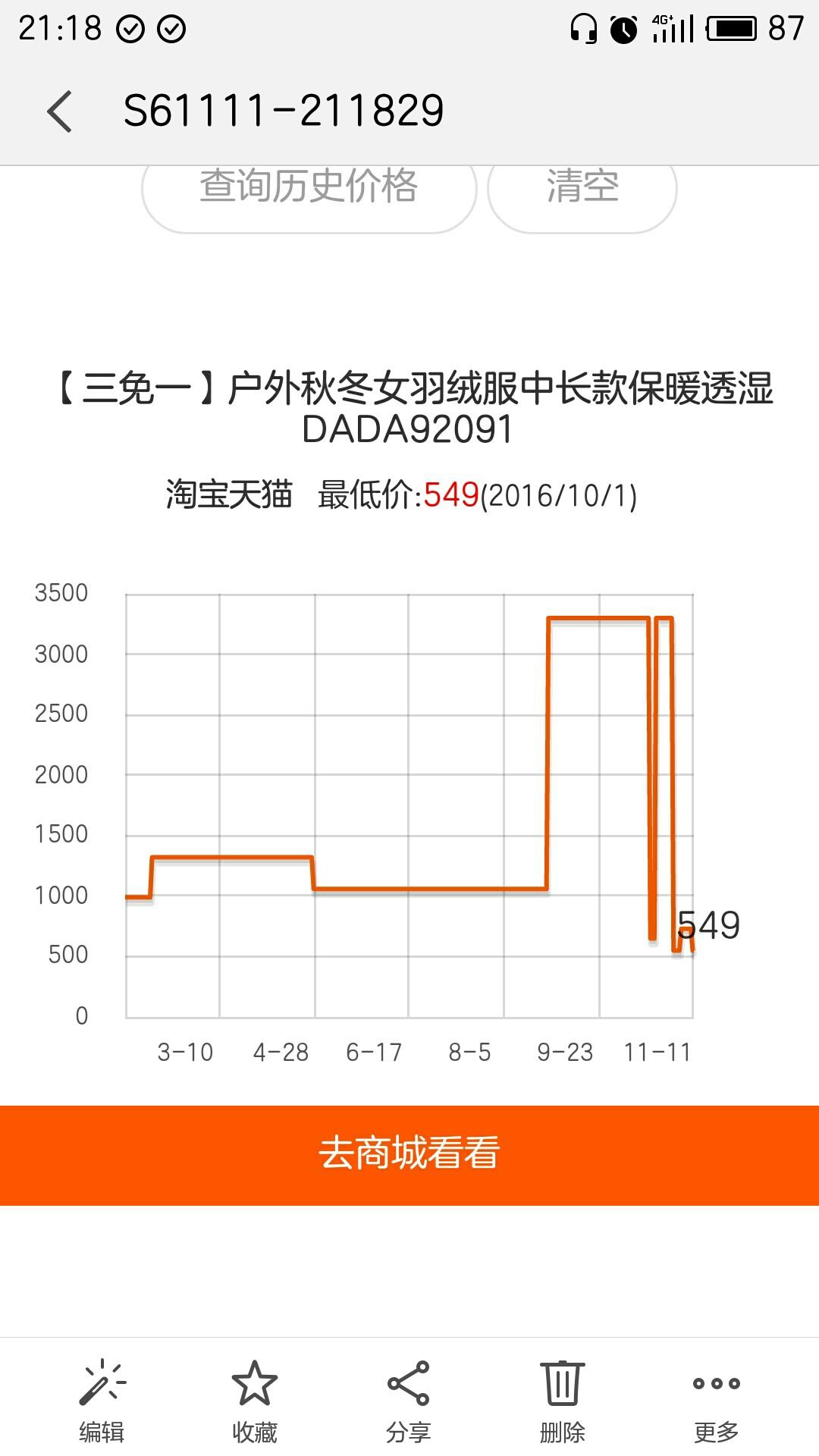 淘宝如何查历史价格?