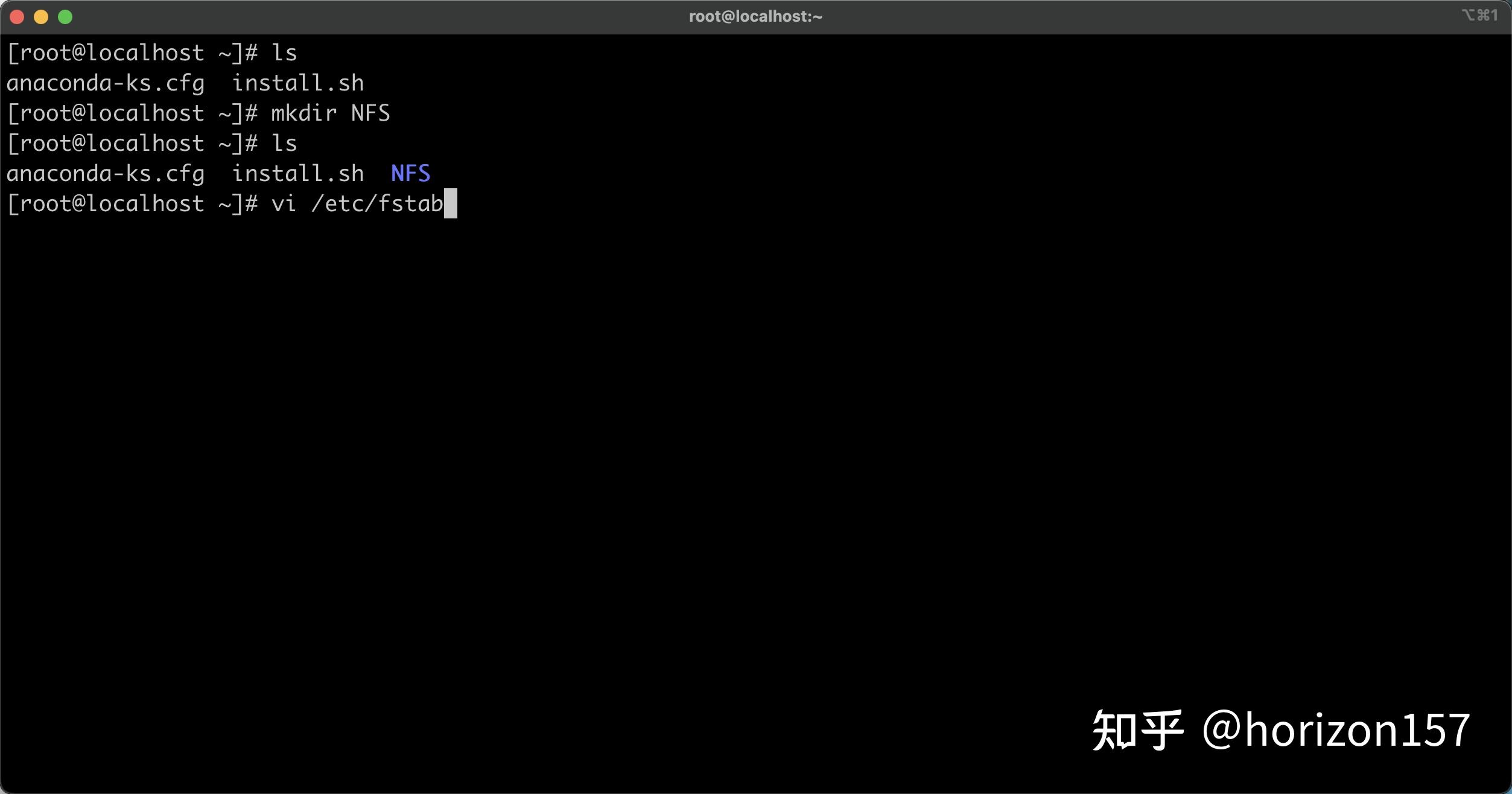 Linux NFS Disk mount 知乎
