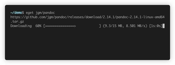 x-cmd install | Eget - 告别繁琐，一键安装 GitHub 预编译二进制文件！ - 知乎