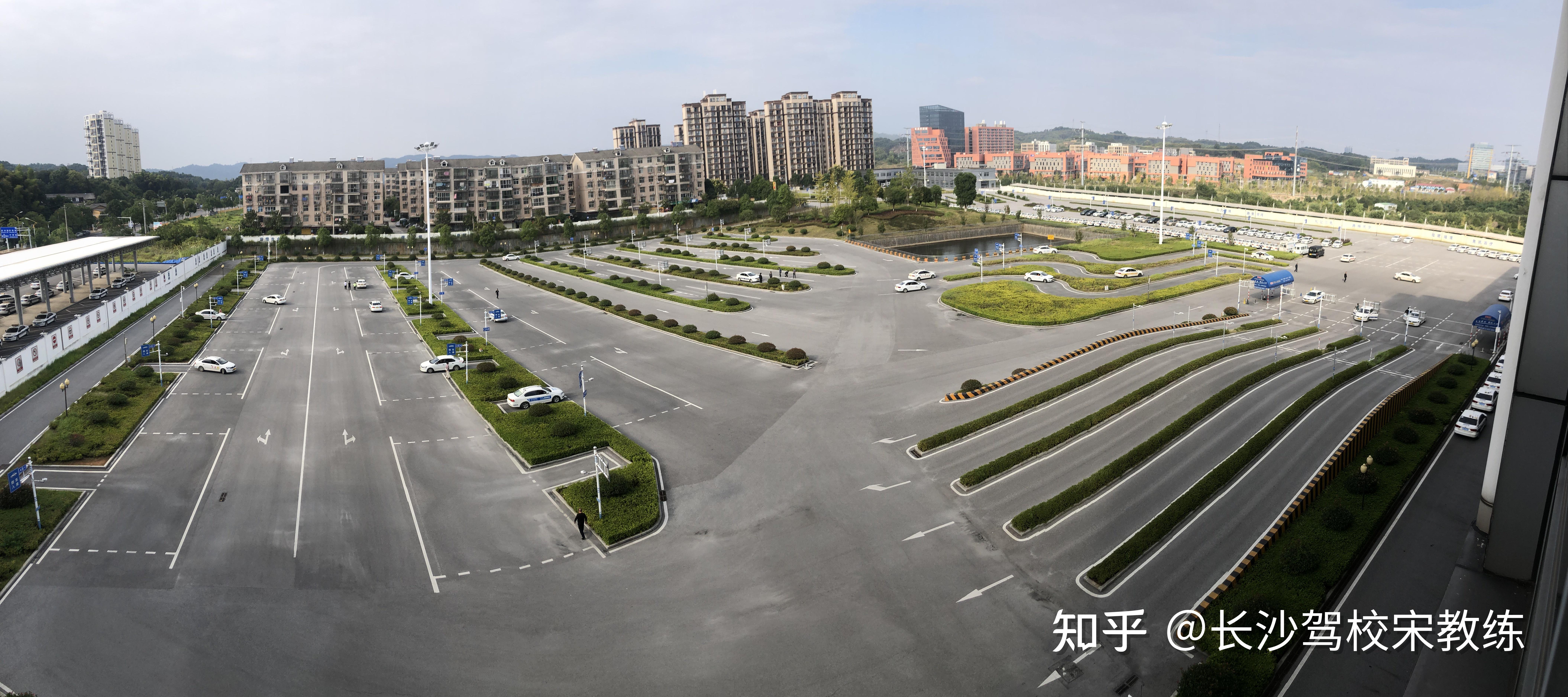 长沙市学车考驾照机动车驾驶人第二驾考中心青竹湖驾考中心科目二考场