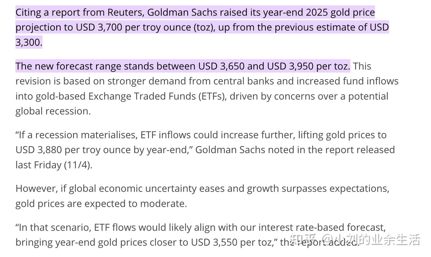 黄金上涨和下跌影响因素一览- 知乎