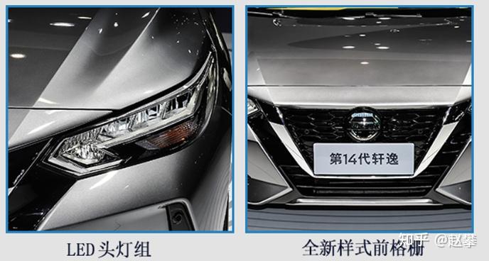 第十四代轩逸外观与全新天籁傻傻分不清年轻小伙儿登场
