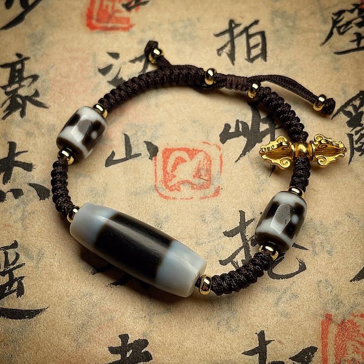 招财的天珠旁系——黑白珠- 知乎
