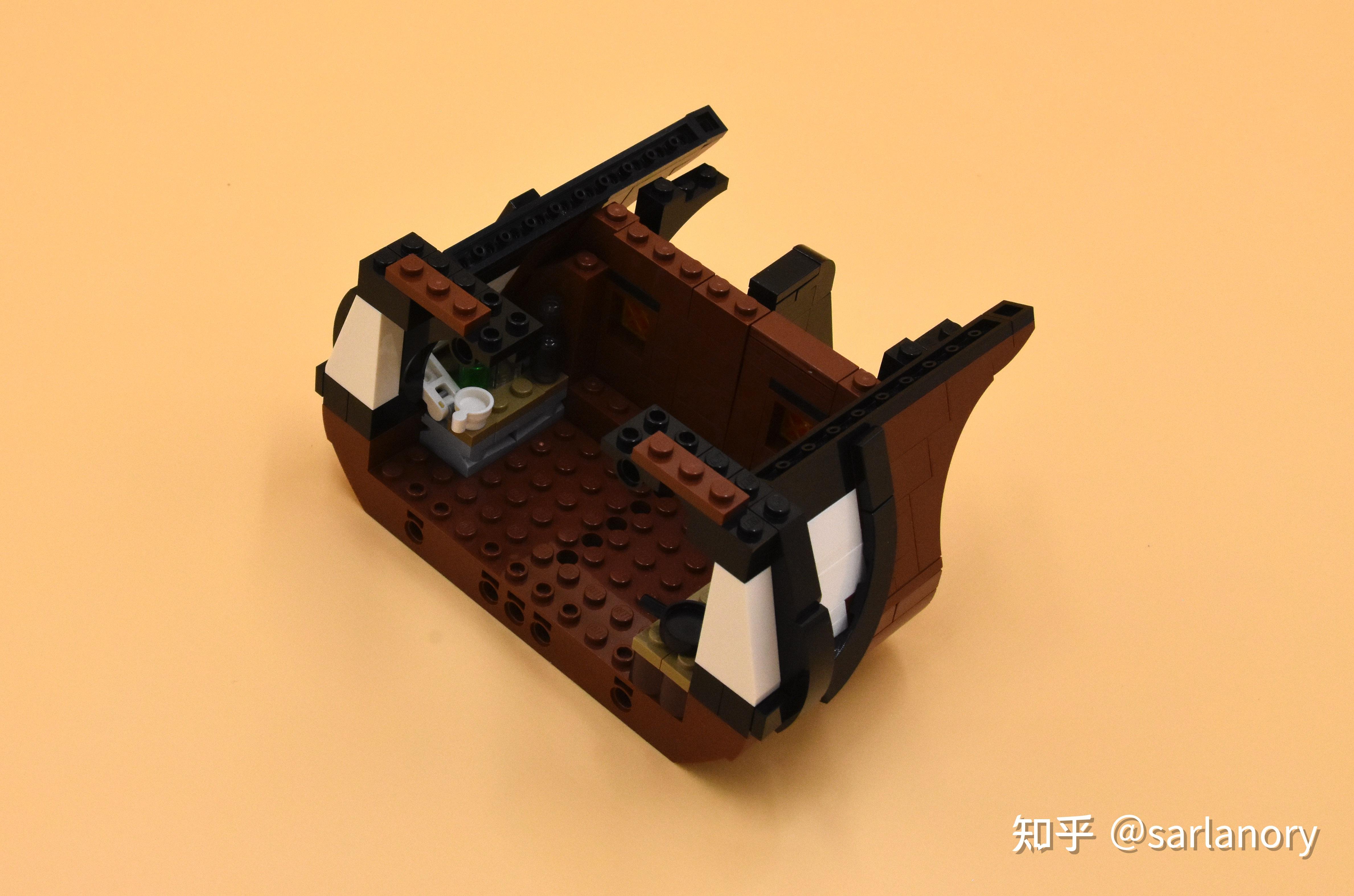 船上怎能沒有大炮lego21322海盜灣改炮艙