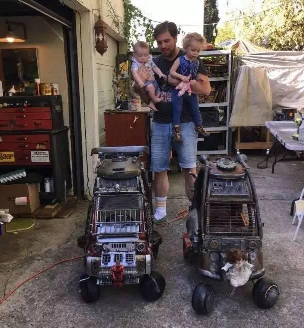 史上最强婴儿车改装 | 不从小路怒对得起爸爸的脑洞吗?