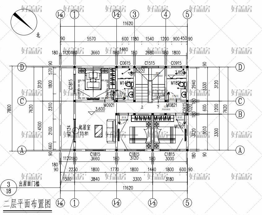 10x8米房子设计图