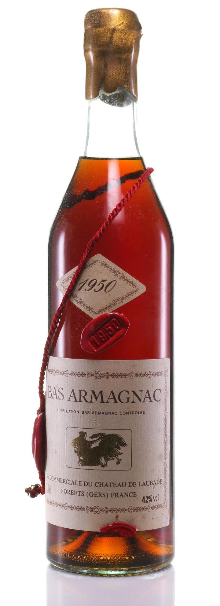 特別セール品】 1973蒸留酒 フランス製 Bas Laubade Armagnac ビール