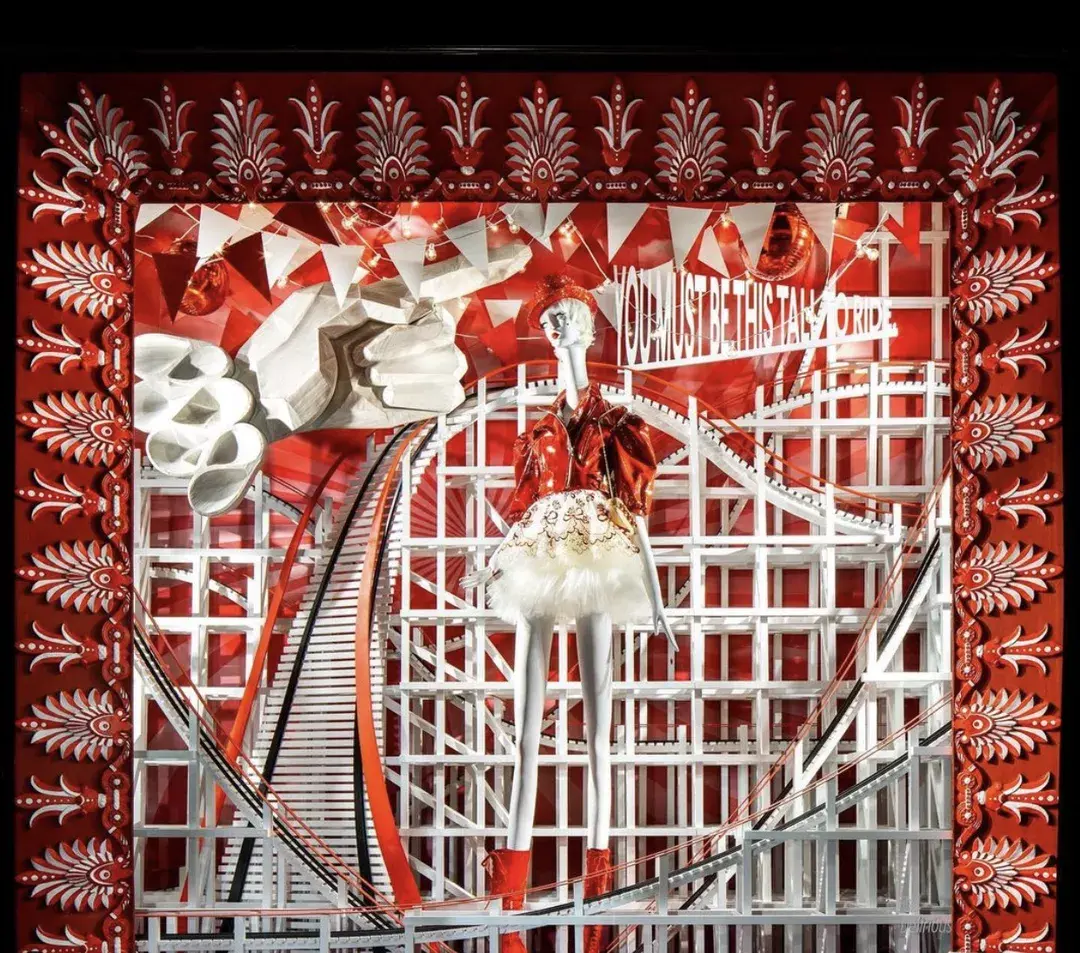 有哪些圣诞主题的经典橱窗设计吗