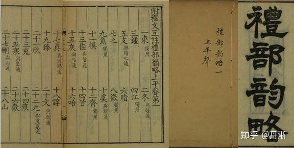 兼容《平水韵》《佩文韵》《中华新韵》《中华通韵》的《增广中华九州通韵》 - 知乎