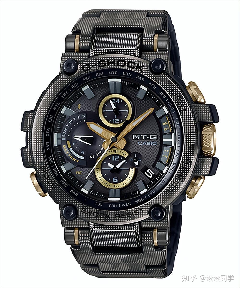 2018年,卡西欧发布mtg-b1000系列,同样,我们能从型号里发现点东西,g