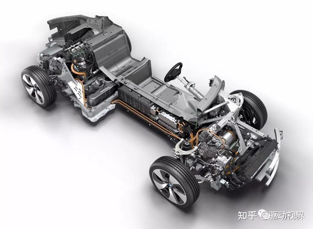 国内外新能源电动汽车底盘高清大图108张
