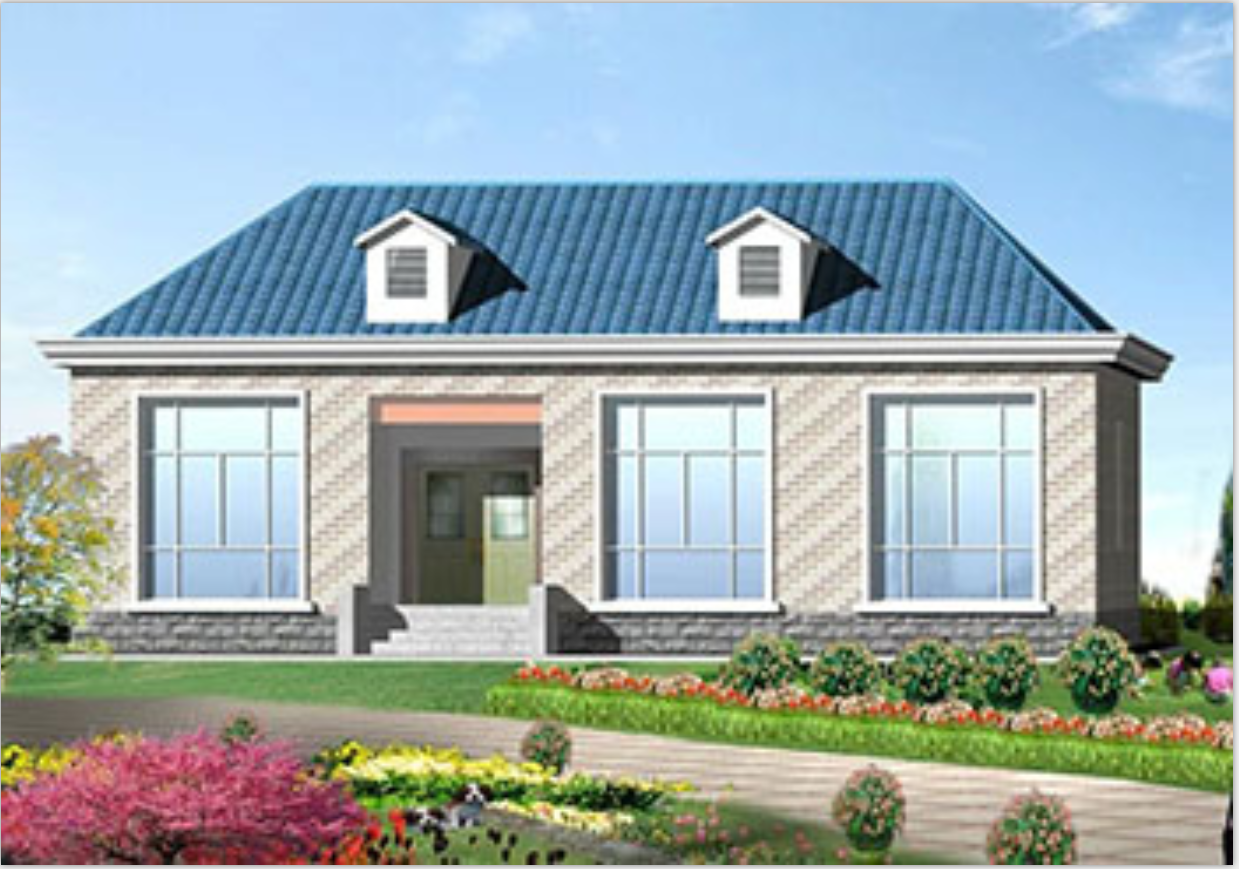 一层带阁楼别墅