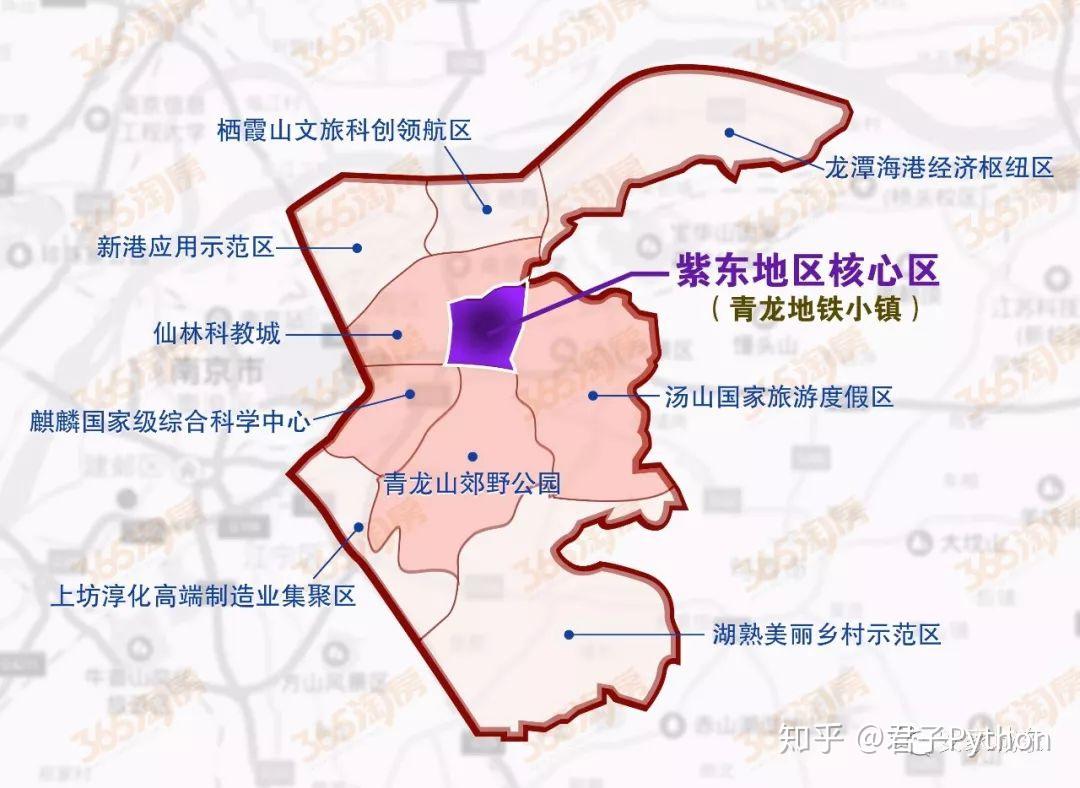 南京紫东地区凭什么对标江北河西对南京发展有怎样的长远影响