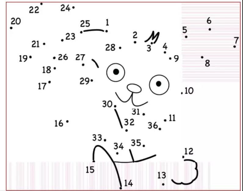 多去做一些连线,走迷宫的小游戏,锻炼孩子的视觉追踪能力.