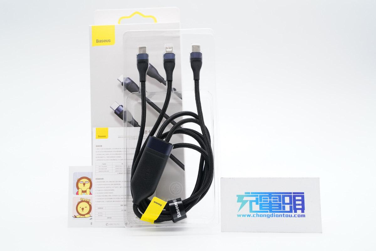 拆解报告：Baseus倍思100W一拖二快充数据线 - 知乎