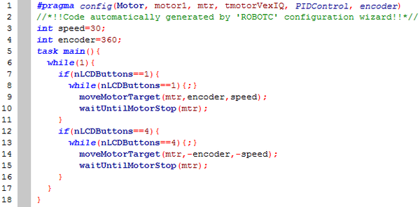 robotc encoder