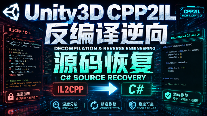 如何将 Unity IL2CPP 的 APK / IPA / WASM 还原成可读 C# 源码？CPP2IL 逆向分析工作流介绍 - 知乎