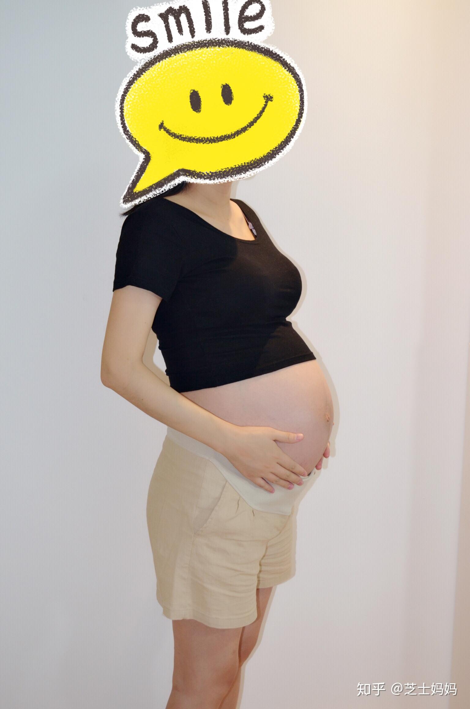为什么明星怀孕肚子很小，孕期身材保持很好是一种什么样的体验？
