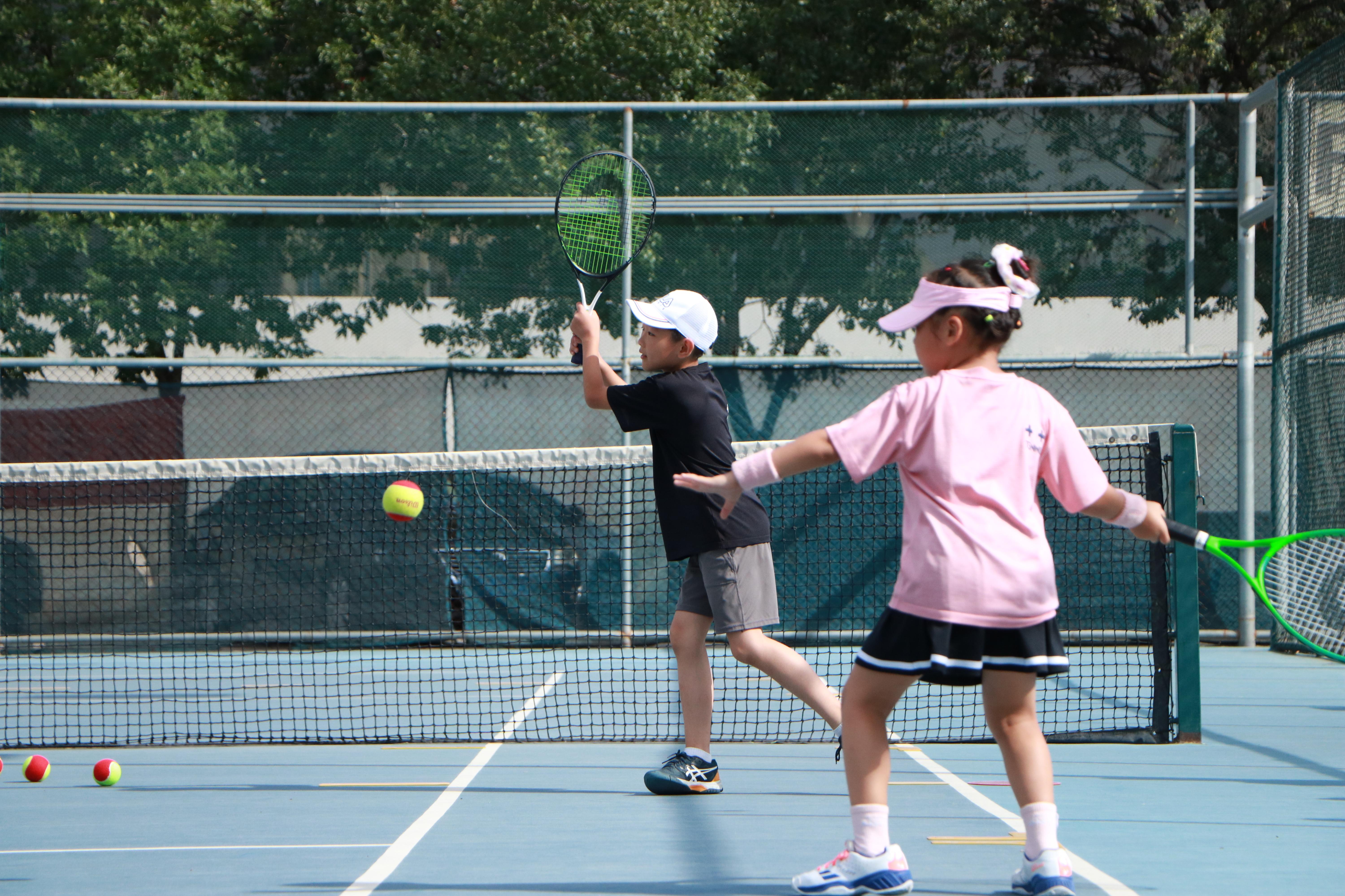 为什么孩子学了一年网球,还打不到球? - 知乎