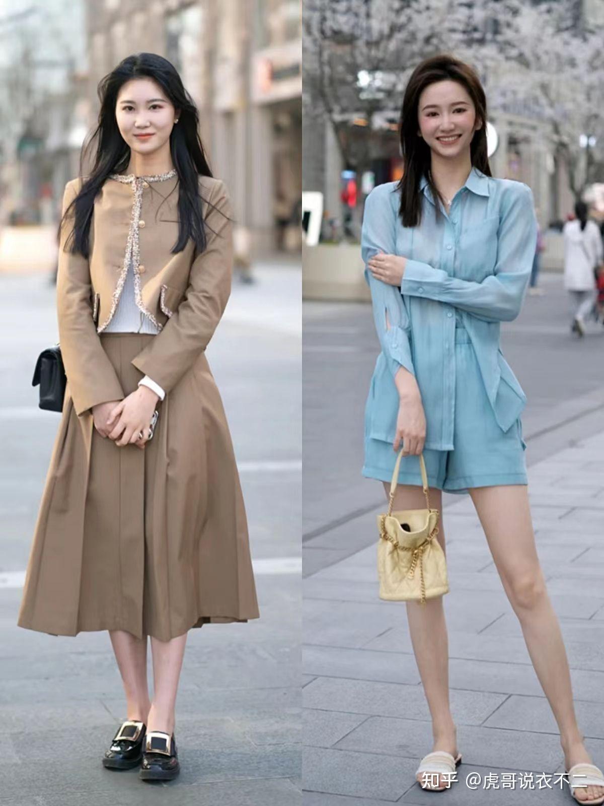 杭州美女真会穿无论穿裙穿裤都令人惊艳个个洋气又漂亮