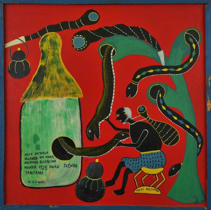 现代非洲艺术从达累斯萨拉姆到达农