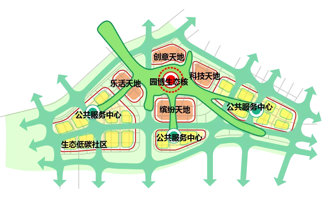 郑州园博园规划图片