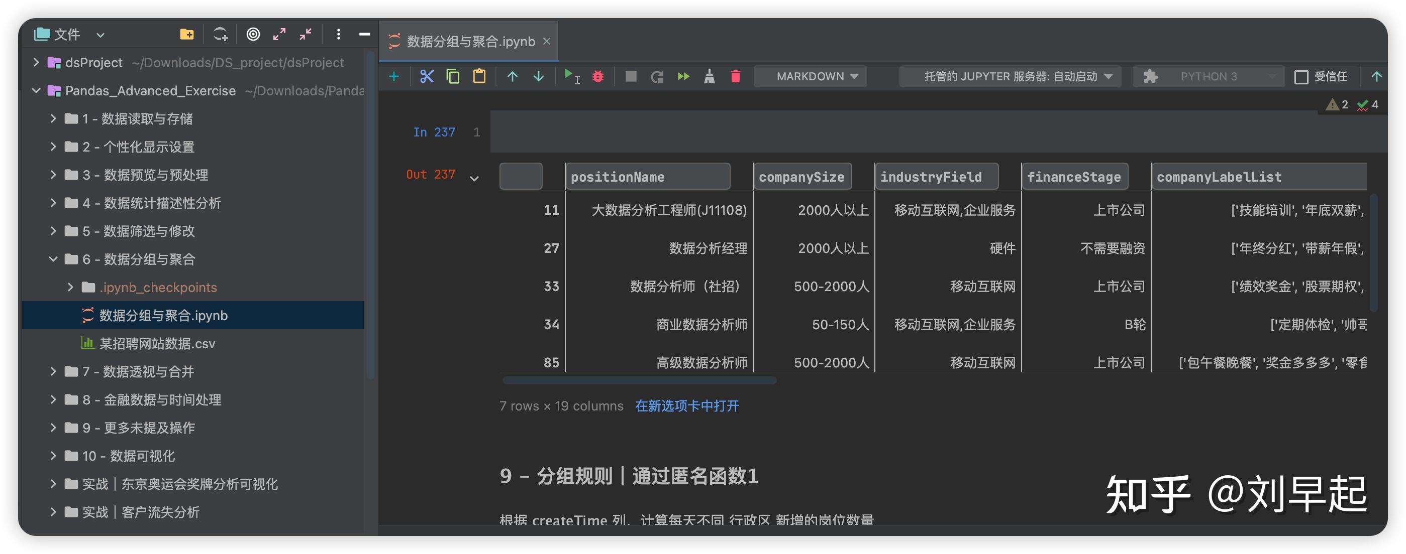  notebook ide dataspell 