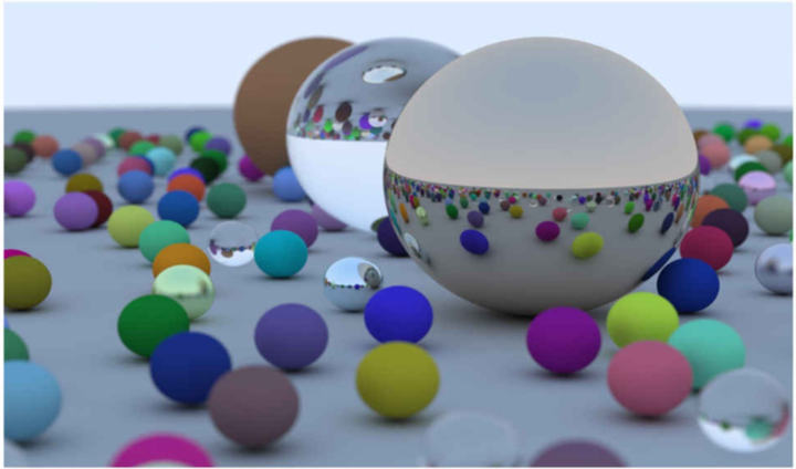 raytracer in one weekend