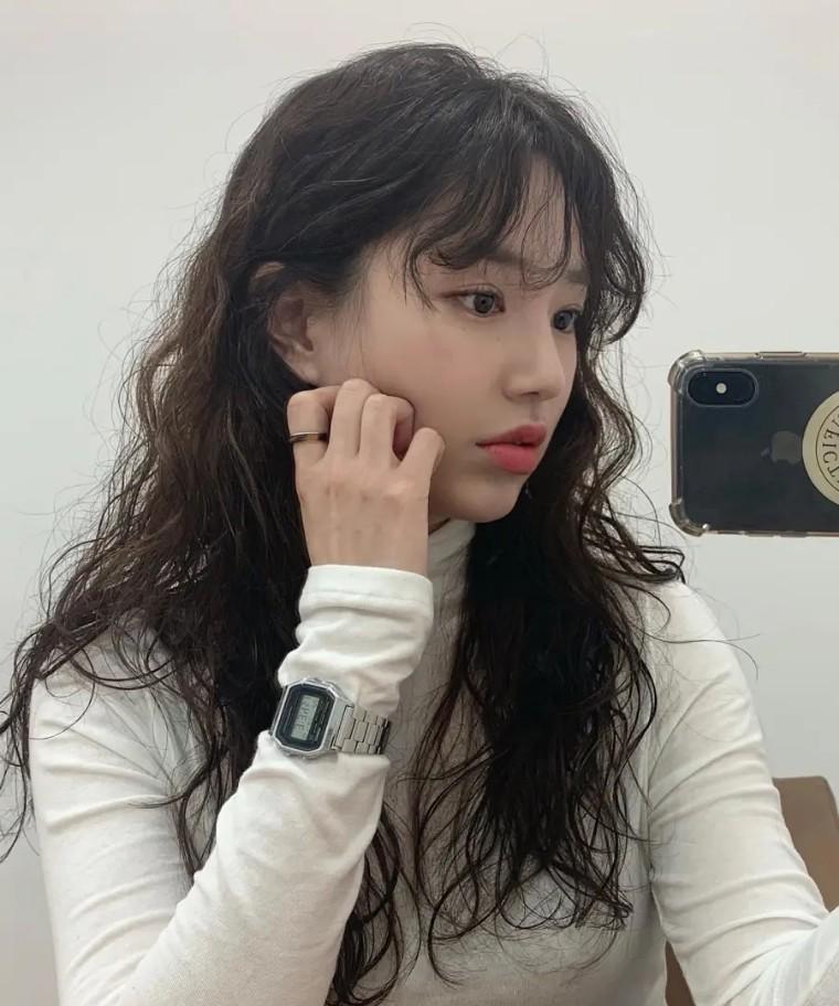 气质女生必剪的四种刘海减龄巨温柔真的爱了