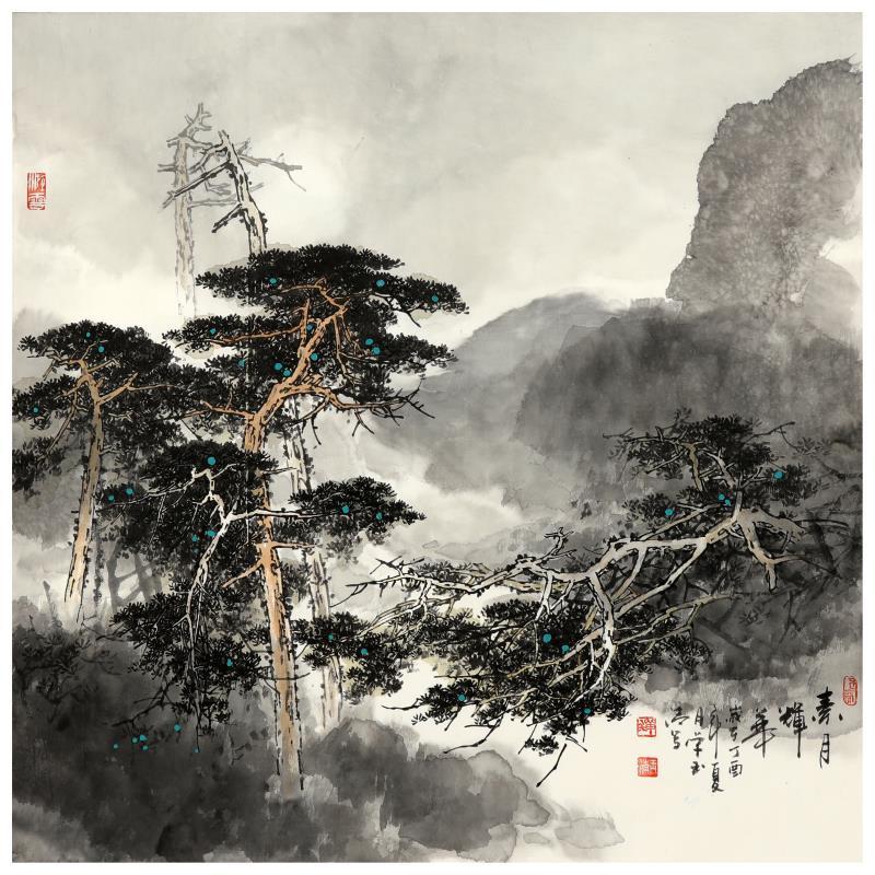 山水画家单玉清:墨韵奔腾展才情