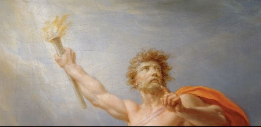 了希腊传说中两个泰坦人兄弟的故事,两兄弟分别是普罗米修斯和埃庇