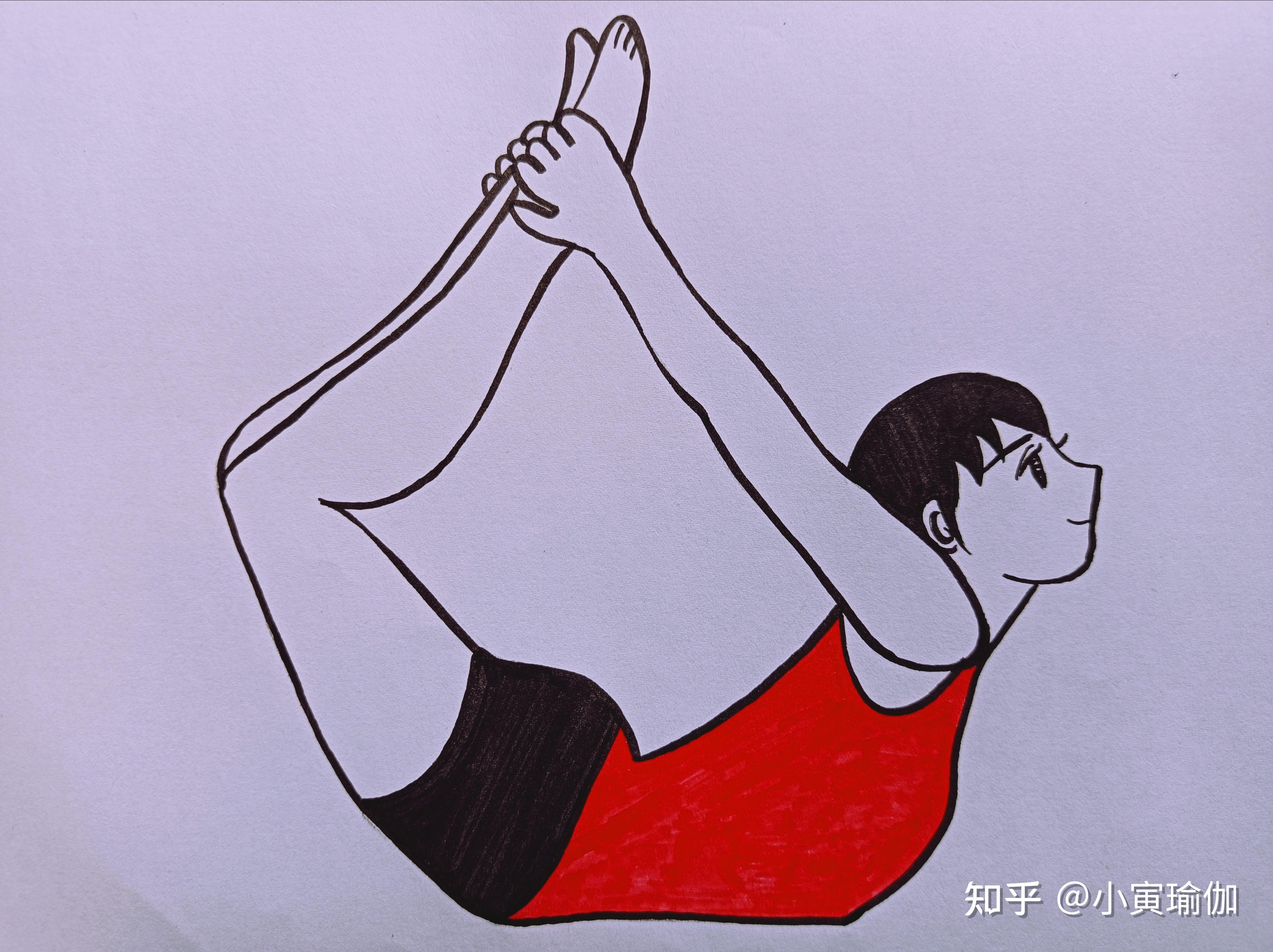 弓式英文口令讲解一边瑜伽一边说英文