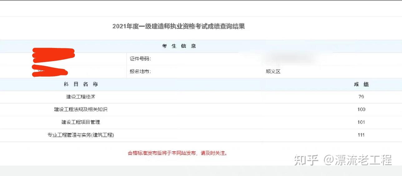 21年一建成绩我查到了建筑实务111没白辜负这2年日日夜夜奋战